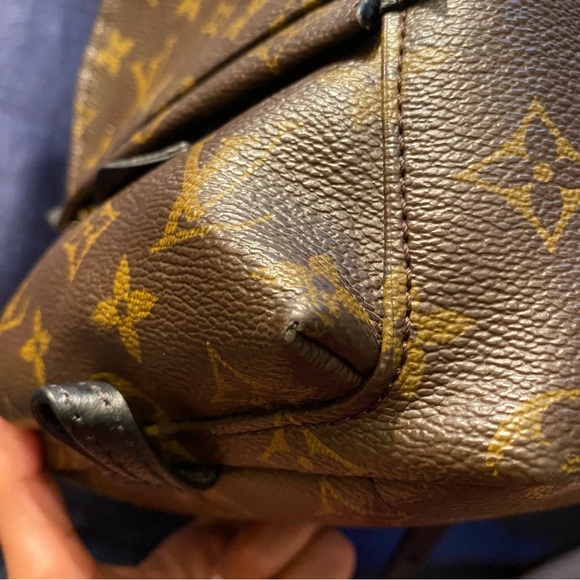 Louis Vuitton Palm Springs Backpack Mini Brown Canvas - Picture 7 of 15